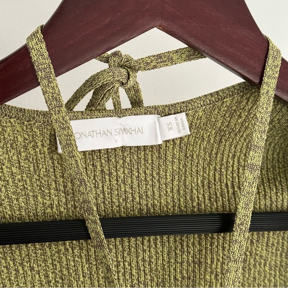 Simkhai Simkhai Alexia Compact Rib Sweetheart Sz XS - Picture 7 of 10